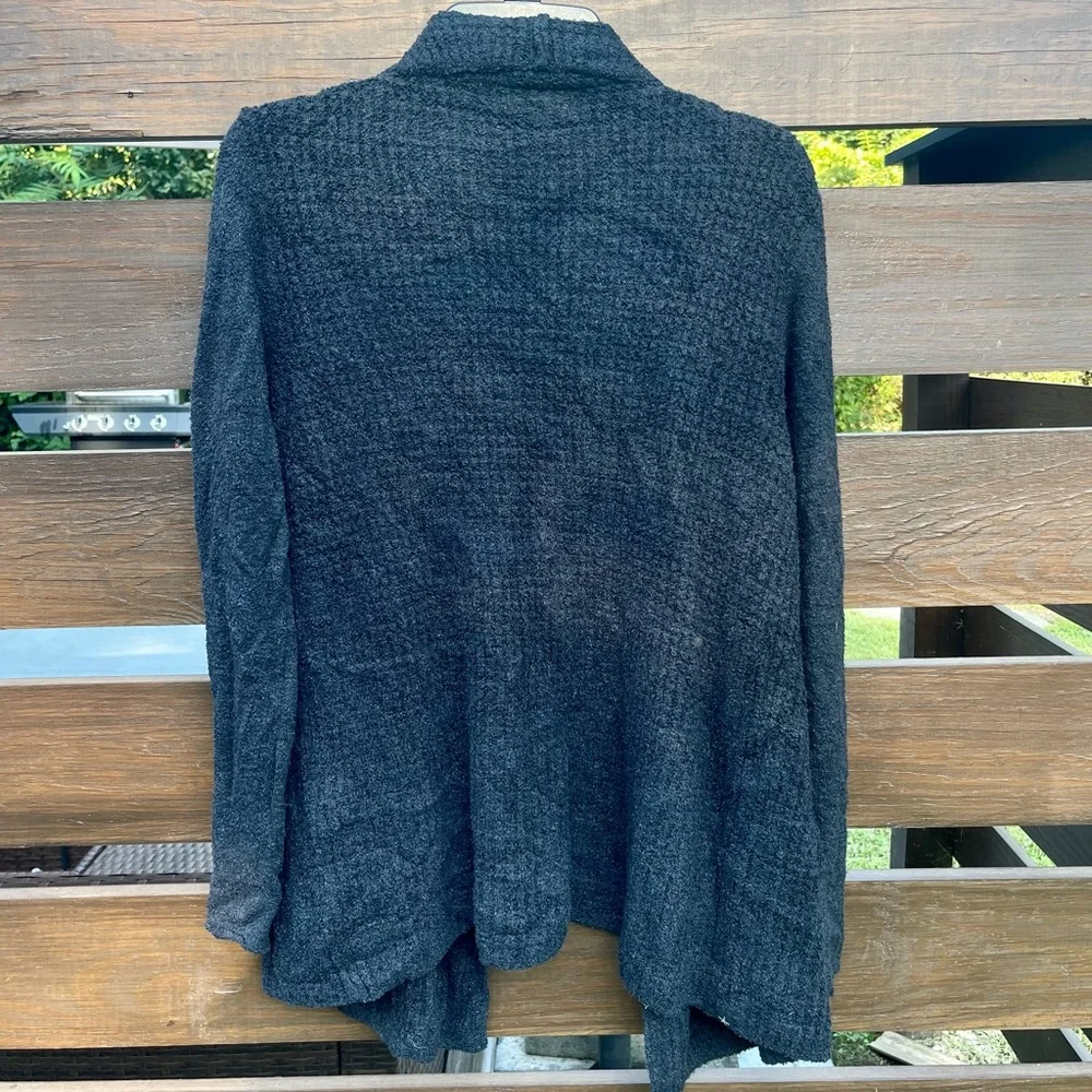 Barefoot Dreams Black Cardigan Medium